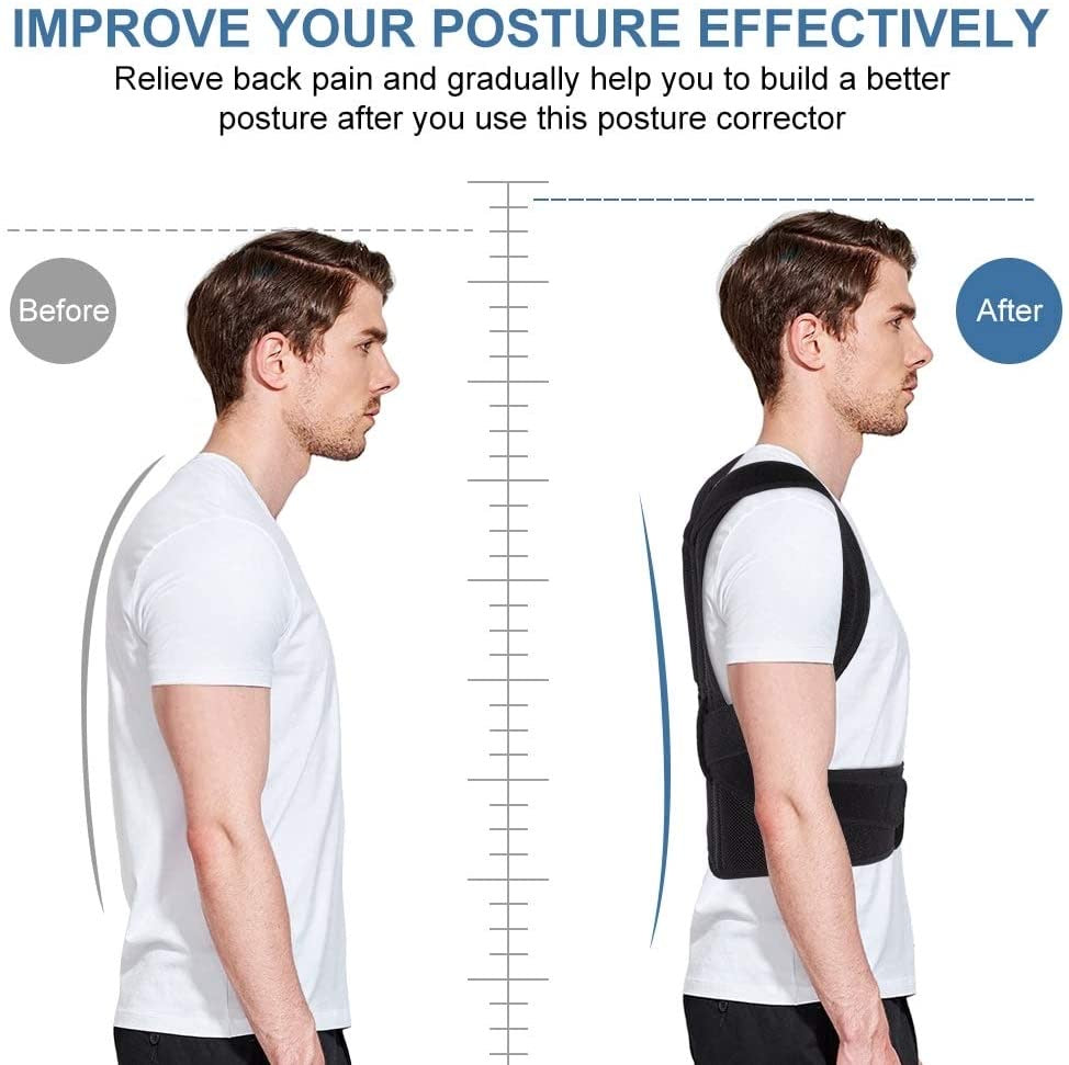 Corrective Comfort Posture Corrector | Back Brace for Hunchback & Spine Support